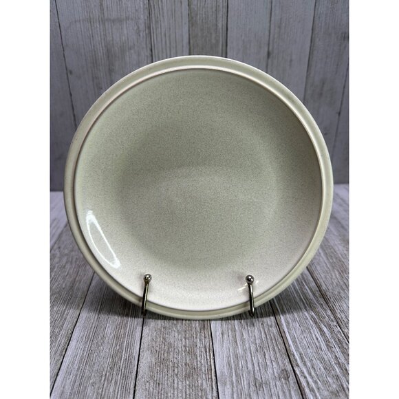 Vtg Denby Salad Plate White Cream Stoneware England 7.25" Set of 5 L - Picture 2 of 12